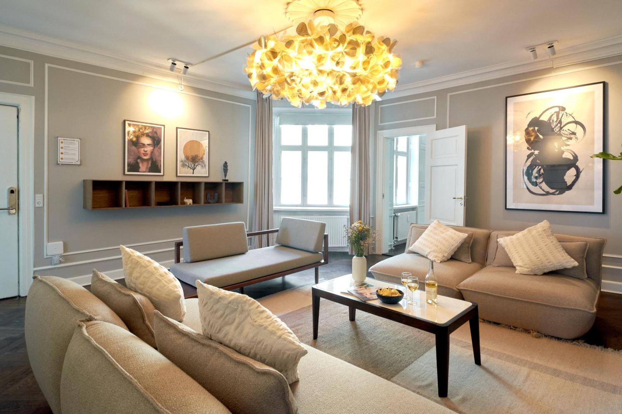 220Sqm Designer Apt - Copenhagen City Center - Private Balcony 외부 사진