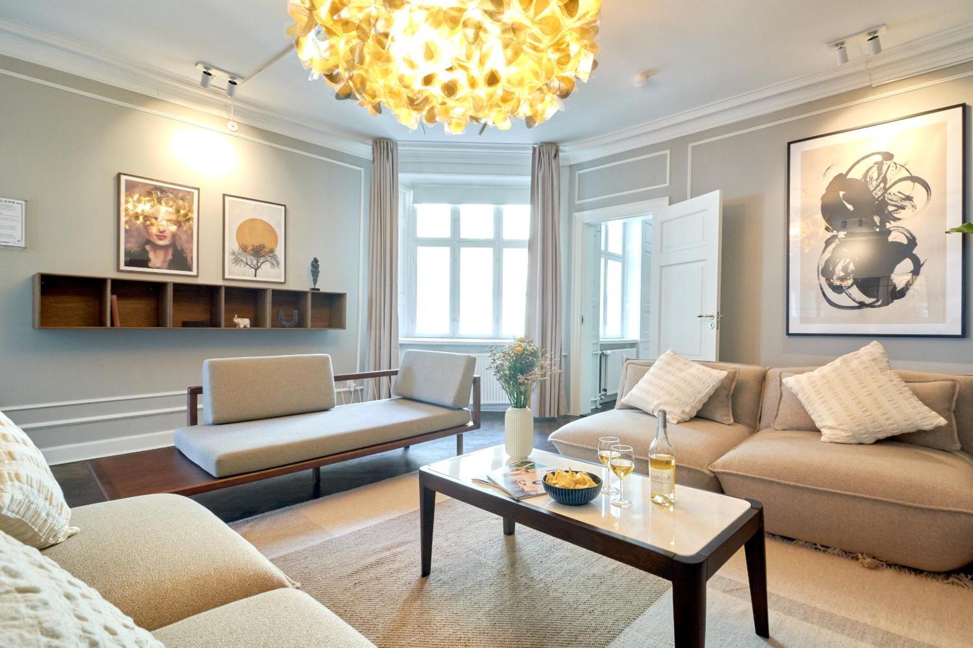 220Sqm Designer Apt - Copenhagen City Center - Private Balcony 외부 사진