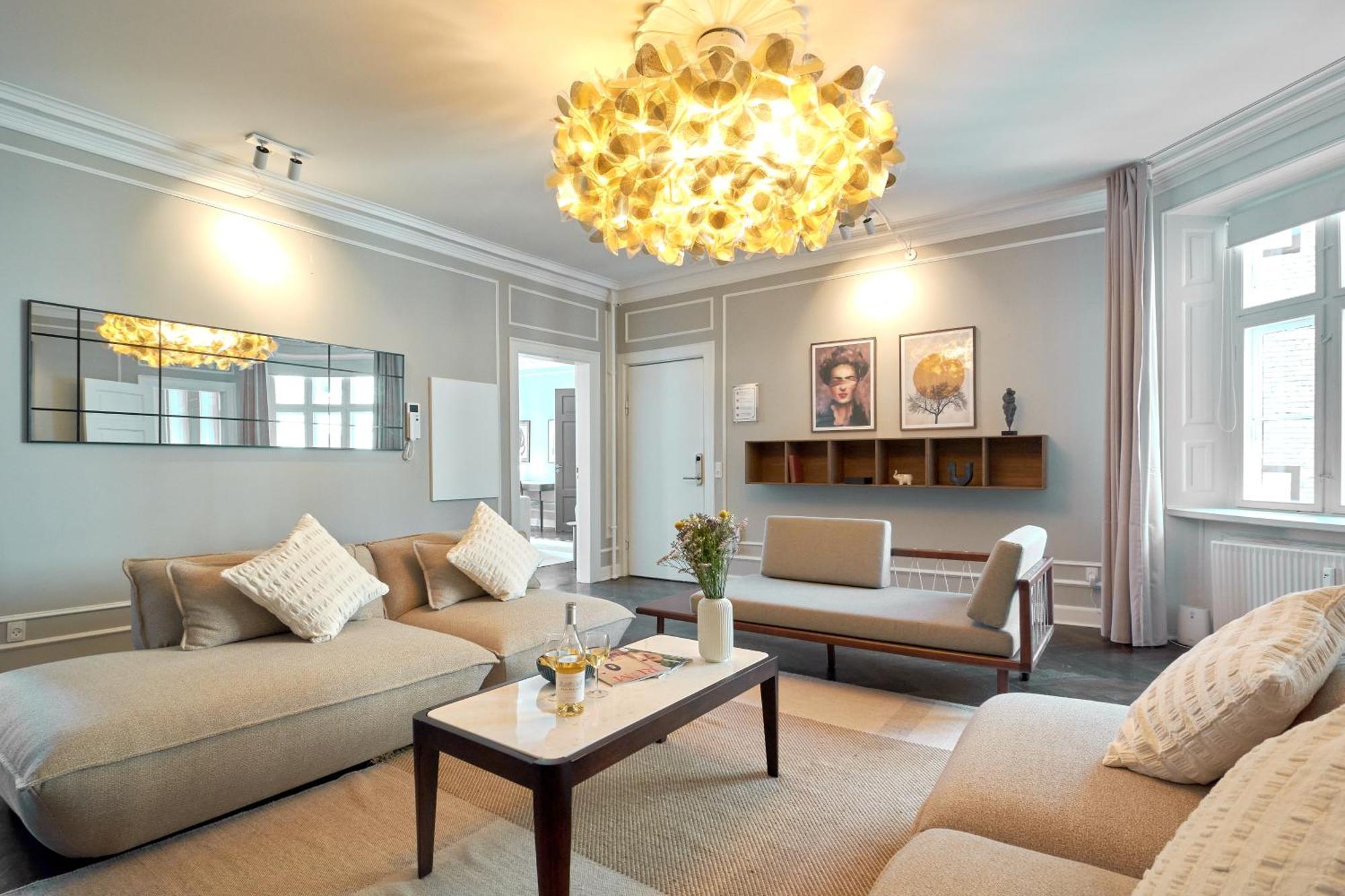 220Sqm Designer Apt - Copenhagen City Center - Private Balcony 외부 사진